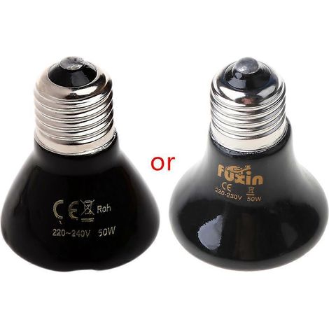 Émetteur de chaleur en céramique pour reptiles, ampoule chauffante sans lumière, pour poulailler ou couveuse - 50 W (1/5)