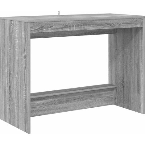Bett-Schreibtisch Graues Sonoma 100 x 45 x 75 cm Holzwerkstoff