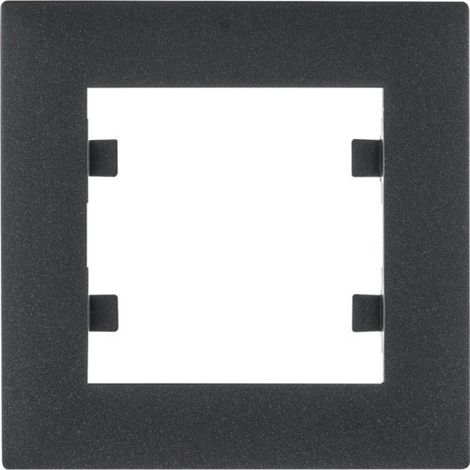 Lumina intenso Cornice 1 elemento nero WL5513