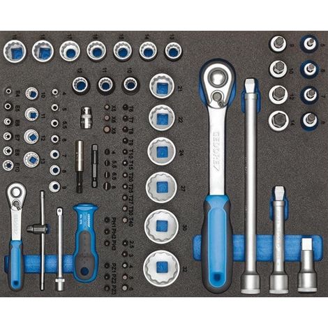 GEDORE 2955997 - Assortiment d'outils en modules CT, 147 pièces , TS-147 (1/5)