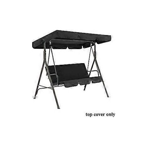 Schaukelsitzbezug-Set, 210D wasserdichter Oxford-Gewebebezug für den Außenbereich, strapazierfähig, regen- und staubdicht, 74,80 x 51,97 x 5,91 Zoll (1 oberer Bezug) (1/4)