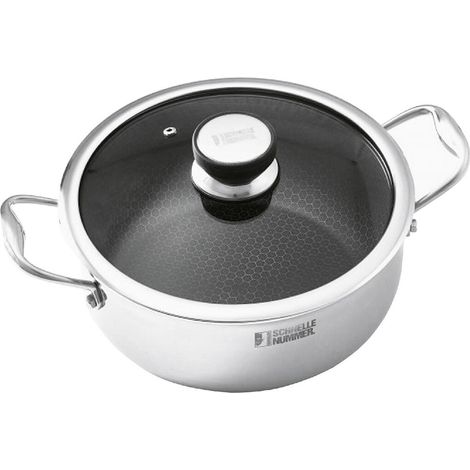HSN Kochtopf Edelstahl 5,0l 24cm