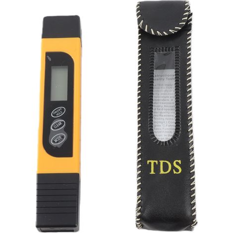 Testeur de qualité de l'eau stylo 0 à 4999ppm compensation température auto pour analyse eau extérieur (1/5)
