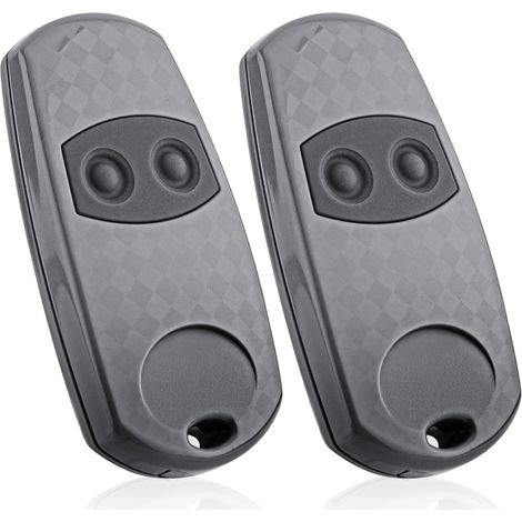 Telecomando universale per porta da garage (2 pezzi), compatibile con le serie Came Top e Hormann, Marantec Systems, ideale per veicoli e sistemi di domotica. (1/5)