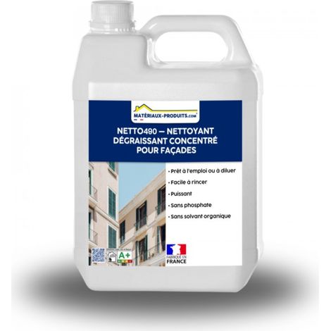 Nettoyant dégraissant concentré pour Façades - 500 ml Jaune clair - MATPRO (1/5)