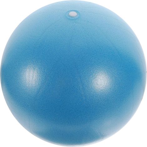 Ballon de Pilates de 23 cm (9 pouces) pour l'entraînement à domicile, accessoire de musculation et de fitness. (1/3)