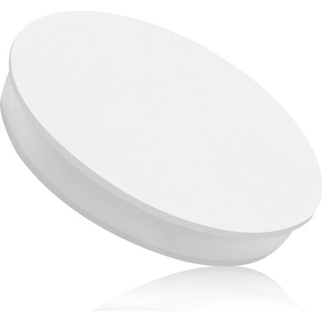 Couvercle de Tuyau de Ventilation 110 mm, Bouchon de Manchon PVC pour Tuyaux de Drainage, Capuchon Tuyau Ventilation en Plastique de Système d'Aération Contre les Odeurs et Insectes(Blanc) (1/5)
