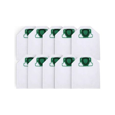 10 Staubsaugerbeutel für Vorwerk Kobold VK200 FP200, aus hochwertigem 5-lagigem Mikrofaser-Fleece, ideal für Allergiker – AquaForge