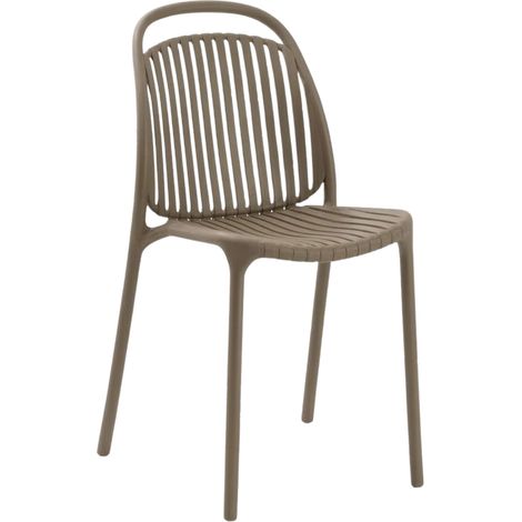 Chaise CLARA en style contemporain pour extérieur