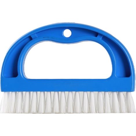 Joint bleu avec poignée pour le nettoyage des joints de carrelage de salle de bain (1/5)