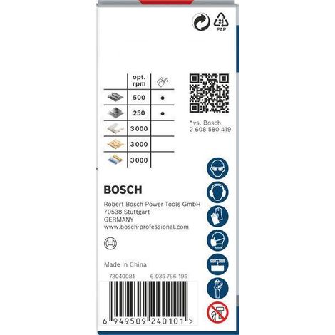 Sierra de corona Bosch PRO Multi Material plata 17 mm