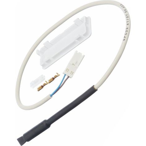 Ersatzteil - Temperaturfühler für Verdampfer, original -  - BOSCH, SIEMENS, NEFF, BALAY, GAGGENAU, CONSTRUCTA, VIVA, LYNX, NOVAMATIC