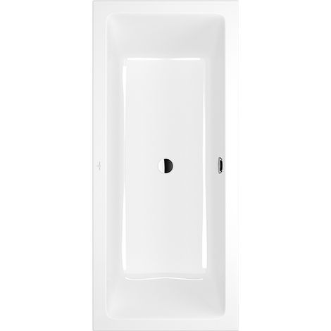 VB Baignoire Newo 1600x750x440mm Rectangulaire Blanc Alpin