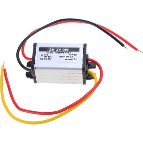 Transformateur abaisseur convertissant 12 V en 3 V, 3 A, 9 W - Outil accessoire (1/5)