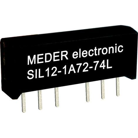 Relais Reed SIL-4 StandexMeder Electronics 3324100171 1 NO (T) 24 V/DC 0.5 A 10 W 1 pc(s) Y656541 (1/3)