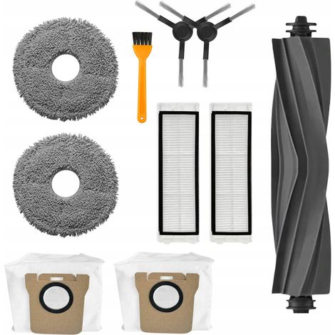 Set di sacchetti, mocio e spazzole per XIAOMI MI Robot X10+ X20+ S10 DREAME L10 L10S