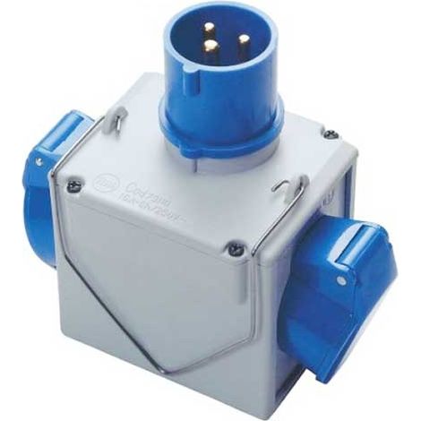 Adattatore Sp Cee 2Pt Pr Cee 2X2Pt 73110 Fme (1/2)