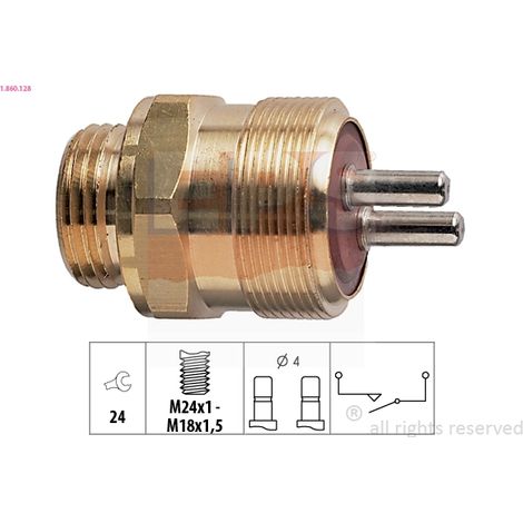 Contacteur, feu de recul EPS 1.860.128 MERCEDES-BENZ A 000 545 50 11
