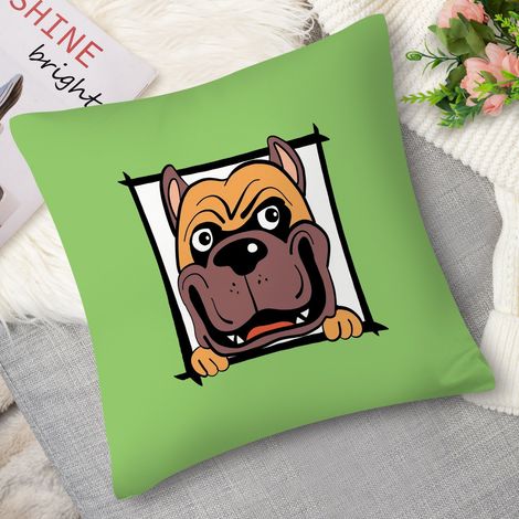 Housse de coussin amour félin canin (1/5)