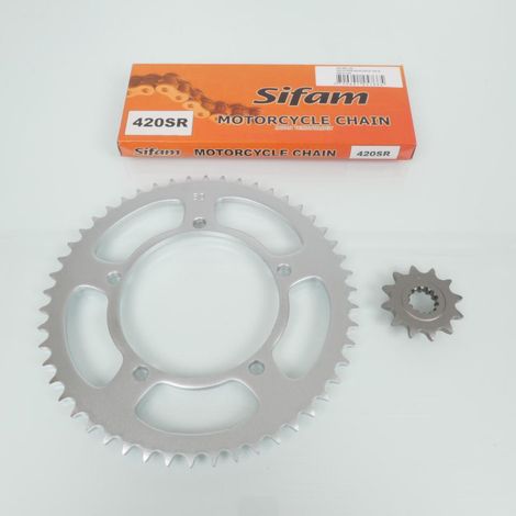 kit sifam kette für motorrad mbk 50 x-limit sm 5t 2002 12x50 (1/3)