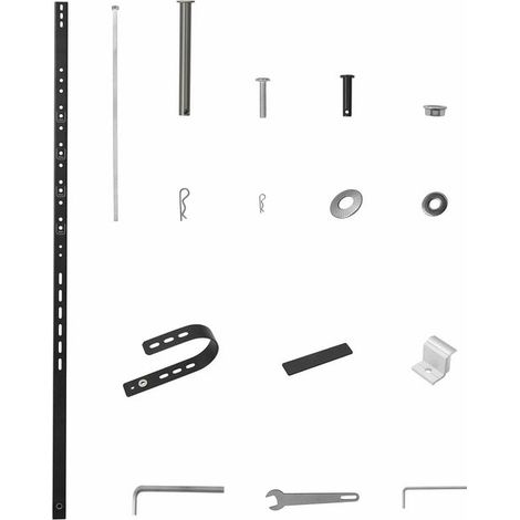 Ecoflow EFA-PTSP300HOOK Set per Installazione Pannelli Solari Inclinati al Balcone (1/3)