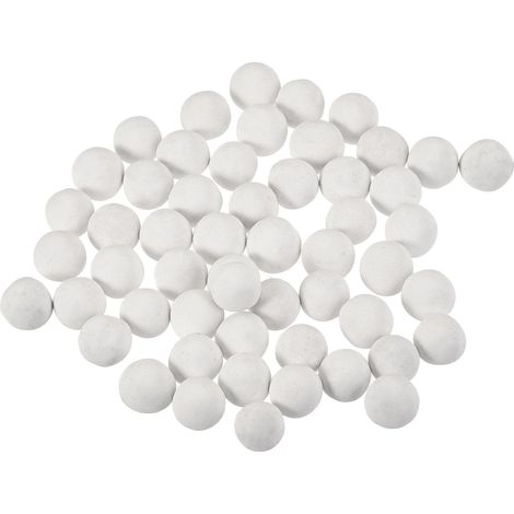 100g Galets Argile 7-8mm Blanc Drainage Aération Hydroponique Jardinage Décoration