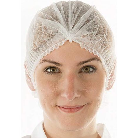 HYGONORM BONNET STANDARD EN POLYPROPYLÈNE AVEC ÉLASTIQUE BLANC 60 CM FRANZ MENSCH