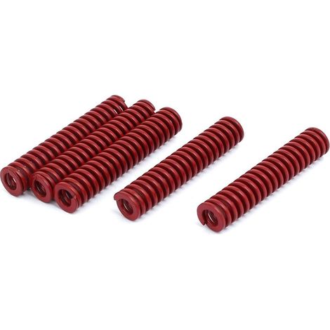 10mm OD 50mm Länge Mittlere Belastung Pressform Die Spring Red 5pcs (93229e453d1b009139cc582c2541... (1/3)
