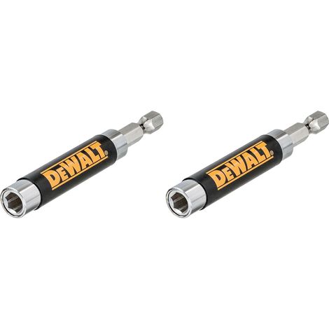 Porte-embouts pour tournevis - Lot de 2 - Acier Trempé - Détachement Rapide - Perçage et Fraisage - 80 mm (1/2)