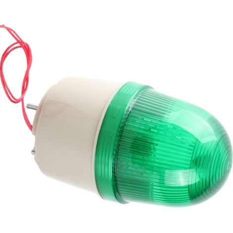 Voyant D'avertissement, Voyant D'avertissement Lampe LED Équipement D'alarme Sonore et Lumineuse BEM‑2071 5W 220V AC, Ensembles de Phares Automobiles (Vert) (1/5)