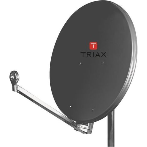 Antenne parabolique - Triax - Hit FESAT 75 sg - Gain 37,3 dBi - Fréquence 10,7-12,75 GHz - 750 mm (1/2)