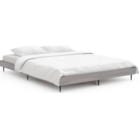 Maison Exclusive - Giroletto Grigio Sonoma 140x190 cm in Legno Multistrato (1/5)