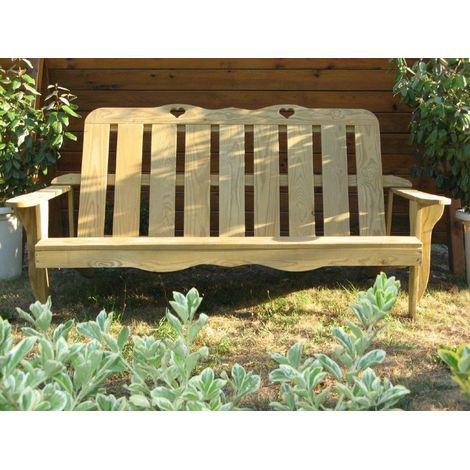 Kit Gabarit Diy De Fabrication D'un Banc De Jardin 2 Places (1/2)