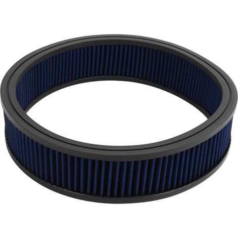 Filtre à Air Rond - Haute Performance - Réutilisable pour Ford et Hot Rod, 35.6x7.6cm, Élément de Filtrage Durable (1/5)