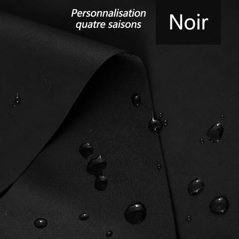 Housse de protection imperméable et anti-poussière noir enduit 50 g noir réf 4361 50 g – Livraison gratuite