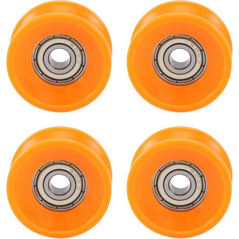 pezzi cuscinetti a sfera 6X30X13mm acciaio sigillato U guida puleggia profonda scanalatura (1/4)