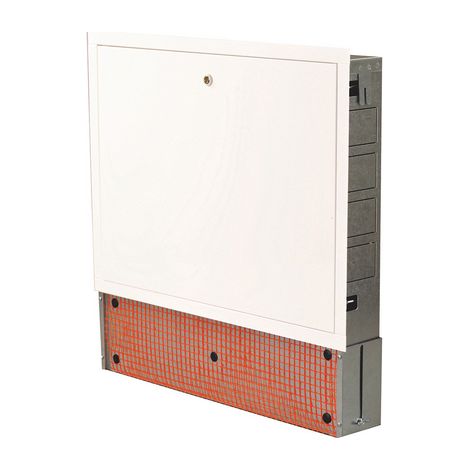 CASSETTA METALLICA PER COLLETTORI CON PIEDINI- mm 850 x 630 x 80/130- ATON- pezzi 1