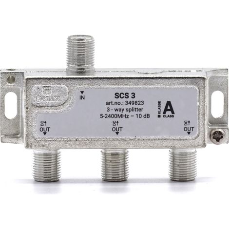 TRIAX SCS 3 - Sdoppiatore SAT 1x3 5-2400 MHz (1/3)