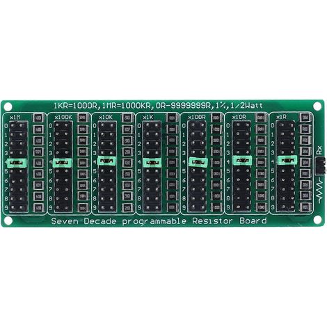 Compatible avec les cartes de résistances programmables 0R~9999999R module de résistance réglable AC200V pour une utilisation en laboratoire. (1/5)