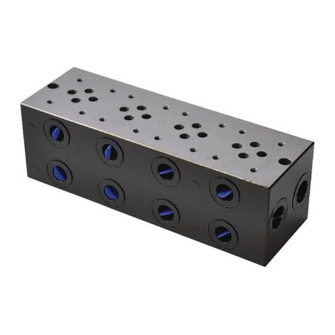 Placa de base NG6 + perforaci贸n EUROFLUID MR34GZC