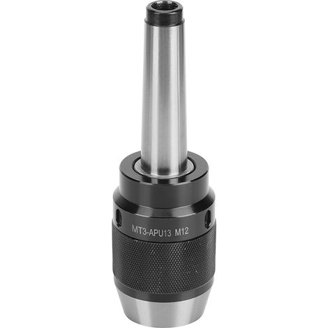 Mandrin de perçage intégré pour fraiseuse, accessoire de quincaillerie en acier rapide MT3-MTB3 (1/5)