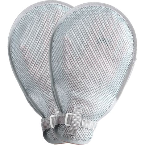 1 Paire Gants de contention, maille respirante, plaque PP, pour patients déments, enfants autistes, usage hospitalier (1/5)