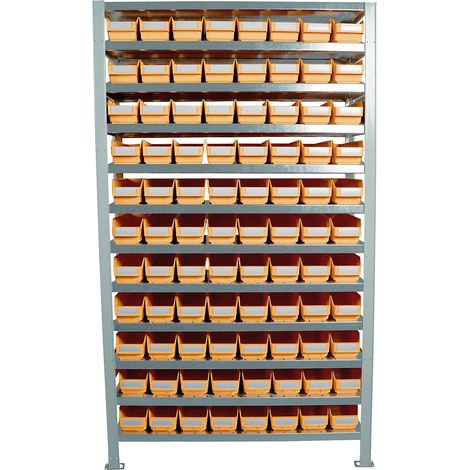 FRANKEL kaiserkraft, Rayonnage emboîtable avec bacs de rangement (1/2)