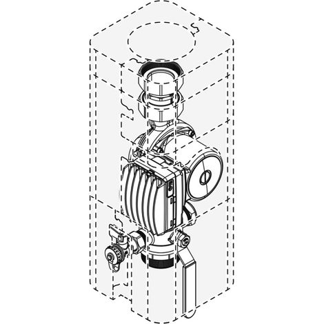 Pumpengruppe WHI pump 40-12,5 1 (Einstrang) für WTC-GW 80 und 100-A - 48100004032 von Weishaupt