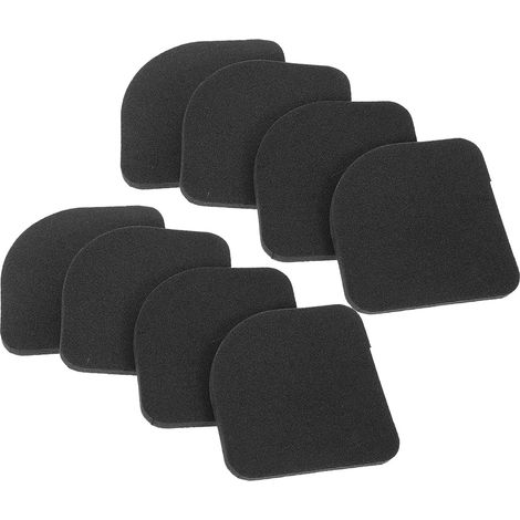 Lot de 8 patins anti-vibrations pour lave-linge : protections de sol de 7 mm d’épaisseur, insonorisées et antichoc, protection contre les rayures, amortisseurs de chocs pour appareils (1/5)