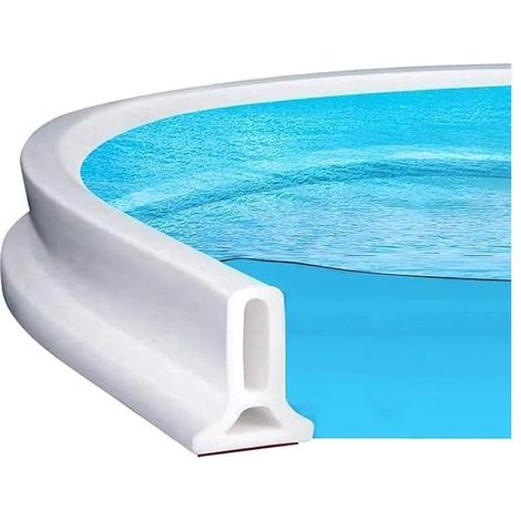 Joint d'étanchéité autocollant pour cabine de douche - Pour salle de bain - 200 cm (1/5)