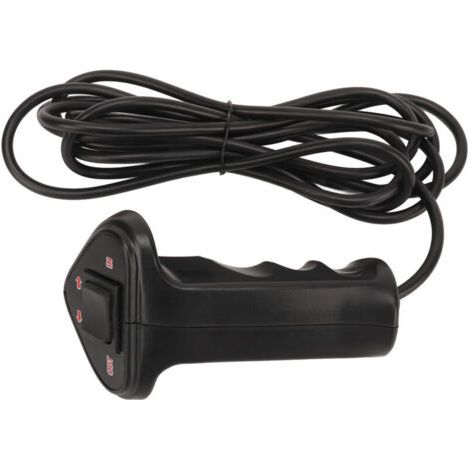 BUNTHAUS Télécommande manuelle filaire pour treuil, contrôleur résistant aux intempéries pour élévateurs de camions 12 V-24 V 250 A