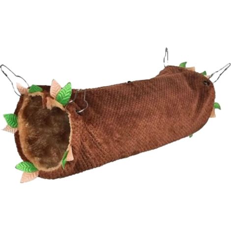 Polaire chaude et moulante Hamaca avec forme tunnel marron (1/5)