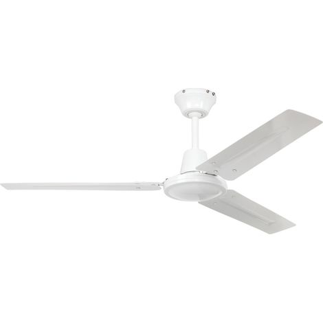Ventilateur de plafond CasaFan 312005 TRISTAR II 120 WE blanc (1/3)