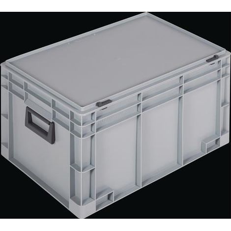 Maleta Ku. L600xAn400xAl333mm PP 2 asas cierre deslizante gris 62,2l LOCKWEILER (1/3)